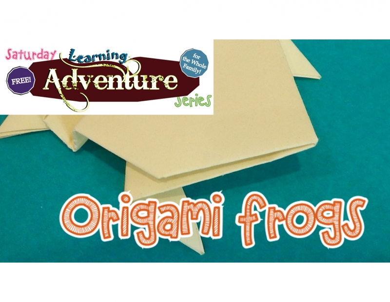 Free Family Activity: Origami Frogs
