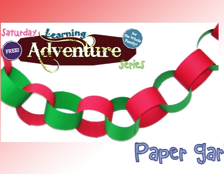 Free Family Activity! Paper Garlands