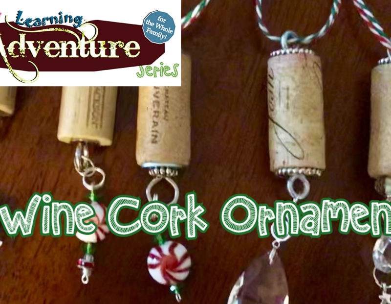 Free Family Activity: Wine Cork Ornaments
