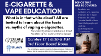 E-Cigarette & Vape Education Class E-Cigarette & Vape Education Class