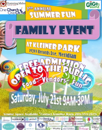 2nd annual Summer Fun Family Event at Kleiner Park 2nd annual Summer Fun Family Event at Kleiner Park