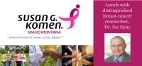 Lunch & lecture with a breast cancer researcher Lunch & lecture with a breast cancer researcher