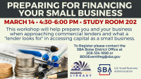 Preparing for Financing Your Small Business Preparing for Financing Your Small Business