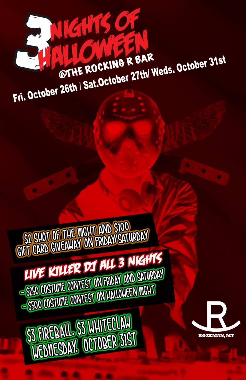 Halloween At The R Bar Night 3 10312018 Bozeman