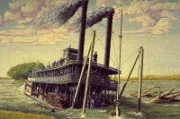 The Steamboat Bertrand, 1865 The Steamboat Bertrand, 1865