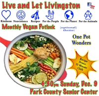 Vegan Potluck: Live & Let Livingston One Pot Meals Vegan Potluck: Live & Let Livingston One Pot Meals