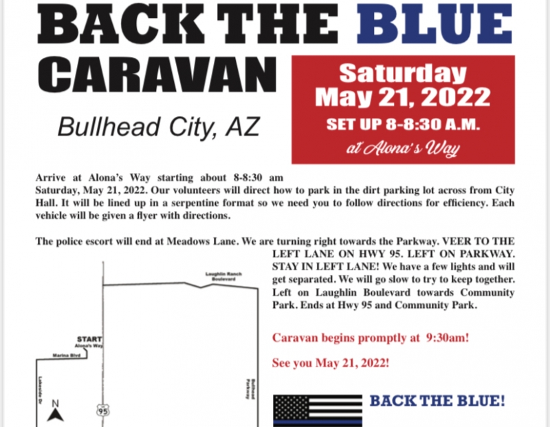 3rd annual BACK THE BLUE