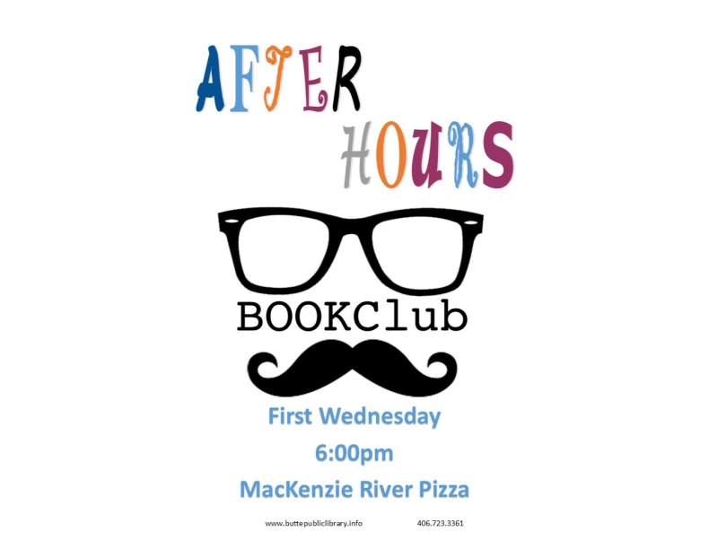 Butte Public Library After Hours Book Club