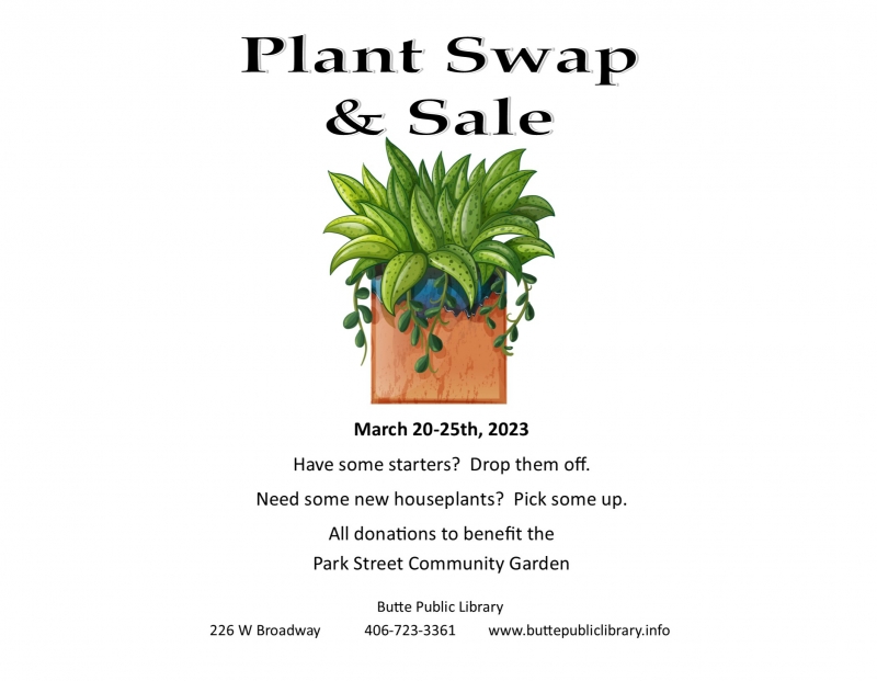 Plant Swap and Sale