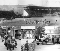 C. O. Smithers Photographs: Cat-Griz Football in Butte C. O. Smithers Photographs: Cat-Griz Football in Butte