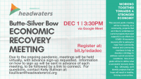 Butte-Silver Bow Economic Recovery December Meeting Butte-Silver Bow Economic Recovery December Meeting