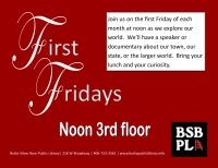 First Fridays: And Yet They Persisted First Fridays: And Yet They Persisted