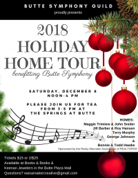 Butte Symphony Guild Holiday Home Tour Butte Symphony Guild Holiday Home Tour