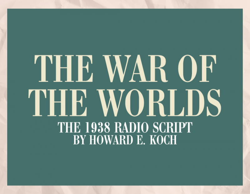 AET presents The War of the Word's 