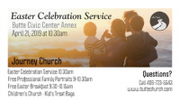 Butte Community Easter Celebration Service Butte Community Easter Celebration Service