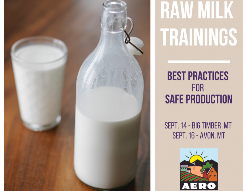Avon Raw Milk Training: best practices