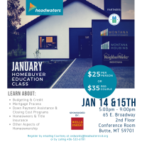 January Homebuyers Education Class January Homebuyers Education Class