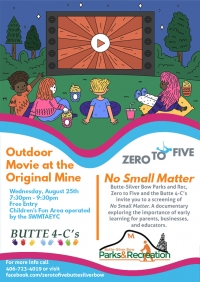 Outdoor Movie Night - No Small Matter Outdoor Movie Night - No Small Matter