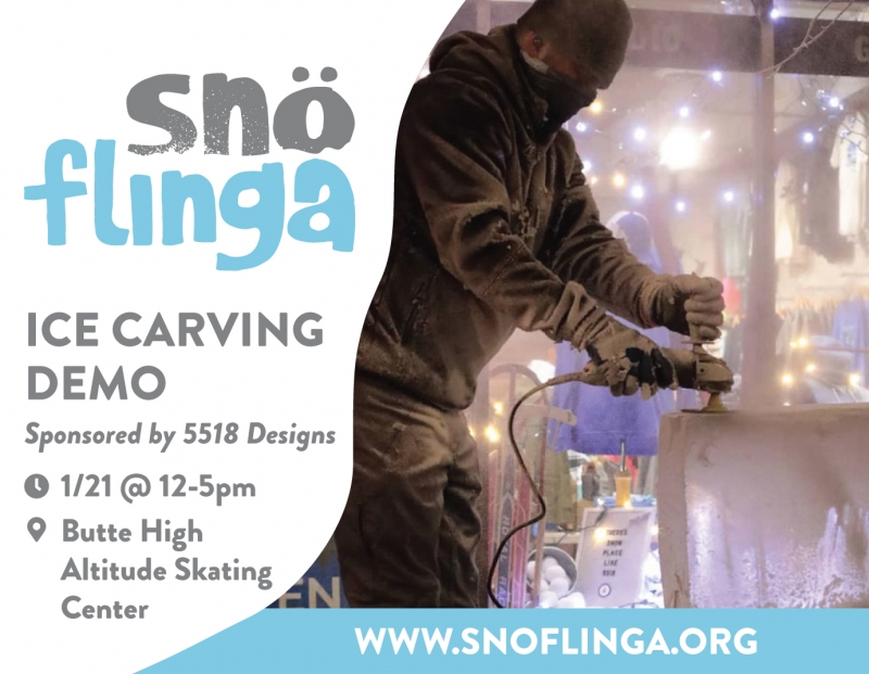SNöFLINGA Ice Carving Demonstration 