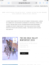 The Big Hole Valley Winterfest 2018 SkiJoring The Big Hole Valley Winterfest 2018 SkiJoring