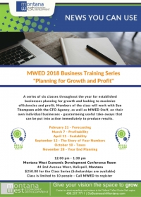 MWED 2018 Training MWED 2018 Training
