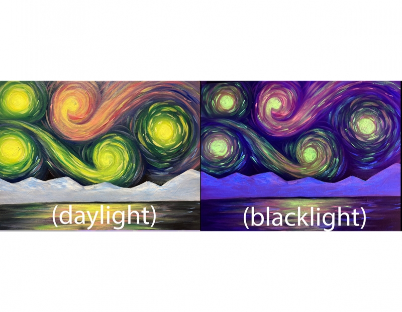 Van Glow - Tipsy Brush Painting Party! Glow Night! Van Glow - Tipsy Brush Painting Party! Glow Night!