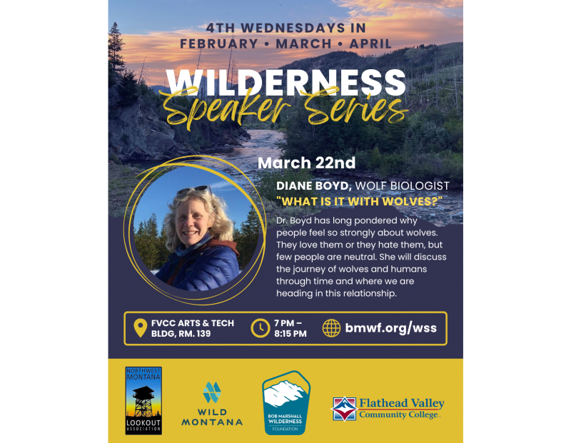 Wilderness Speaker Series: Dr. Diane Boyd