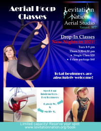 Aerial Hoop Fitness Classes for Total Beginners Aerial Hoop Fitness Classes for Total Beginners