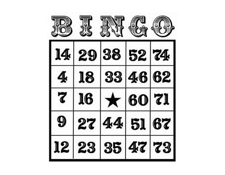 Bingo @ Gunsight Saloon