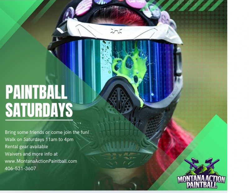 Paintball Saturdays! Rentals available Paintball Saturdays! Rentals available