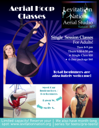 Aerial Hoop Fitness Classes for Total Beginners Aerial Hoop Fitness Classes for Total Beginners
