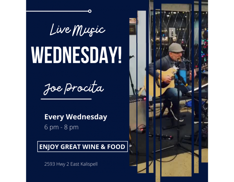 Live Music with Joe Procita at Waters Edge Winery!