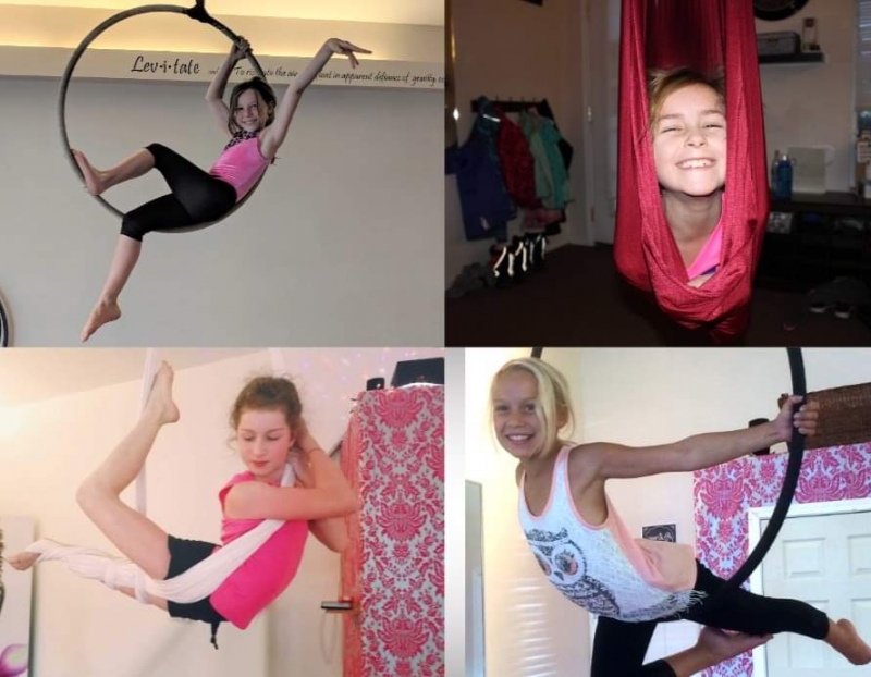 Cirque Fitness: Aerial Hammock for Teens/Pre-teens