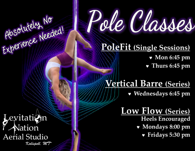 Pole Fitness (Low Flow) for Adult Beginners