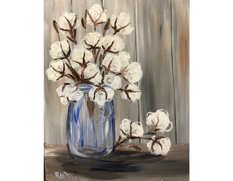 Cotton Jar - Tipsy Brush Painting Party! Cotton Jar - Tipsy Brush Painting Party!