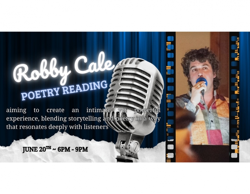 Poetry Reading with Robert Cale Poetry Reading with Robert Cale