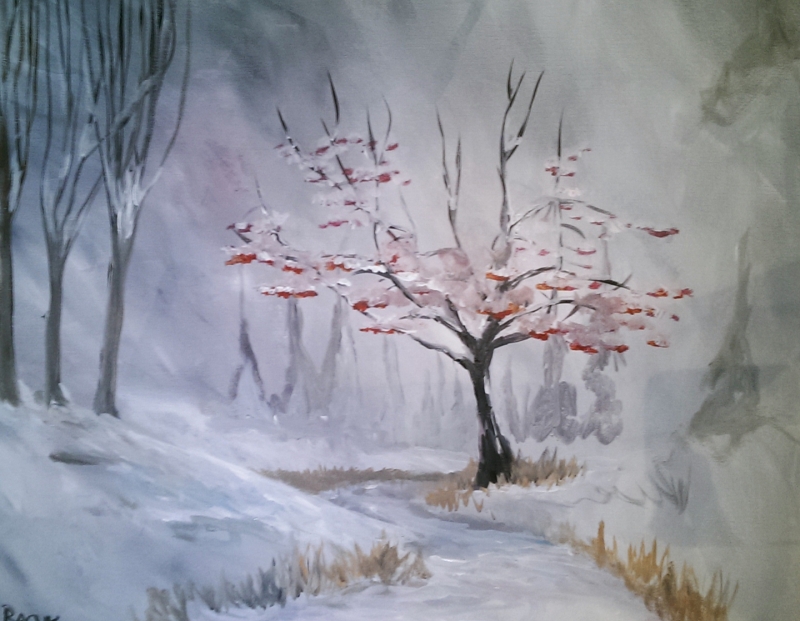 Mountain Ash, Tipsy Brush Painting Party!
