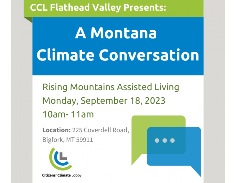 A Montana Climate Conversation