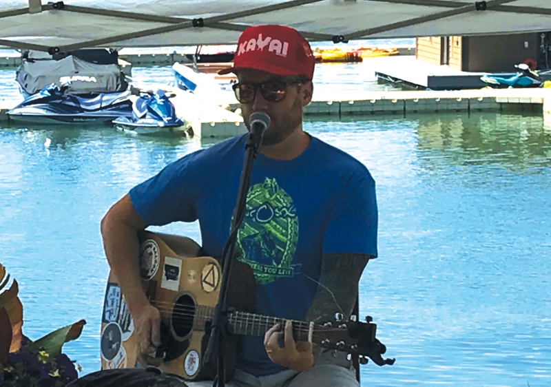 Live music at the Tiki featuring Brent Jameson