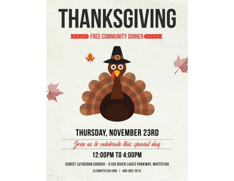 Community Thanksgiving Dinner