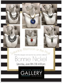 Saturday Afternoon at the Mall with Bonnie Nickel Saturday Afternoon at the Mall with Bonnie Nickel