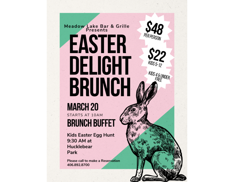 Easter Egg Hunt & Brunch at Meadow Lake Resort Easter Egg Hunt & Brunch at Meadow Lake Resort