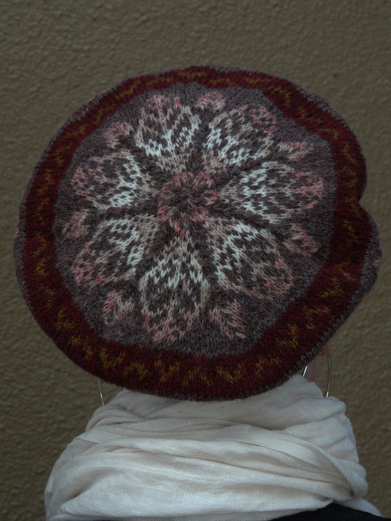 Fair Isle Tam Class 10/15/2014 Kalispell, Montana, Woolen Collectibles Education Event