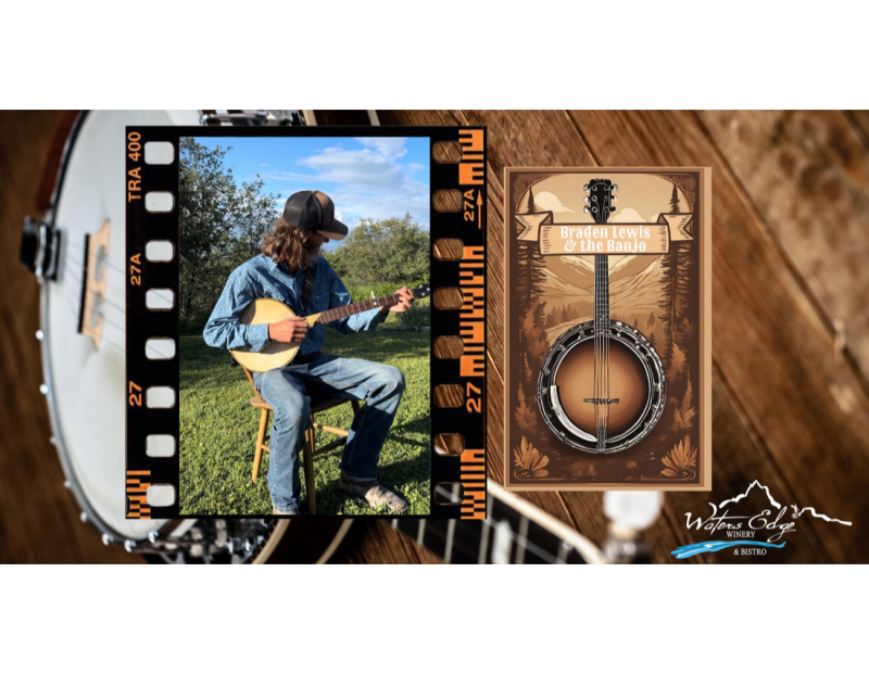 Live Banjo Concert at Waters Edge Winery! Live Banjo Concert at Waters Edge Winery!