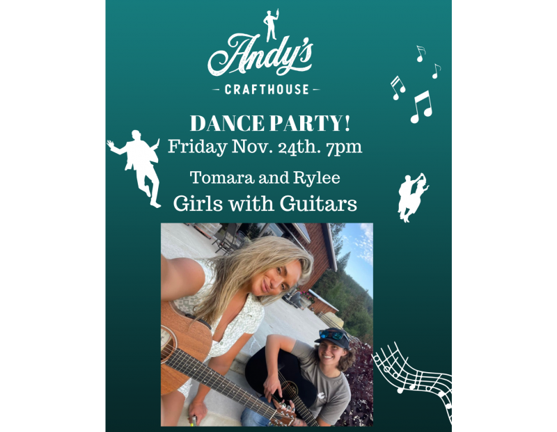 Live Music at Andy's Crafthouse. Dance Party!
