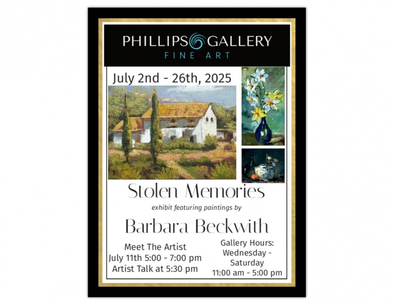 Meet The Artist, Barbara Beckwith Meet The Artist, Barbara Beckwith