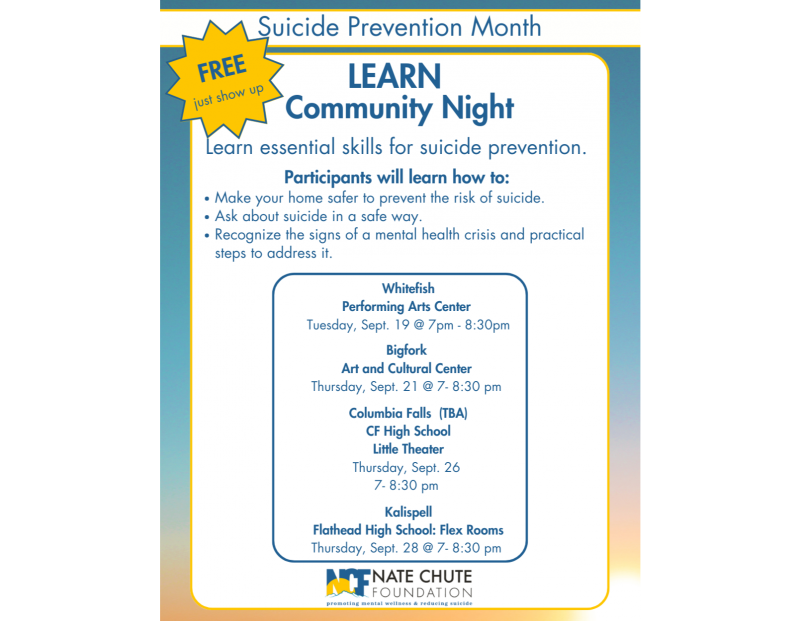 LEARN Community Nights from the Nate Chute Foundation