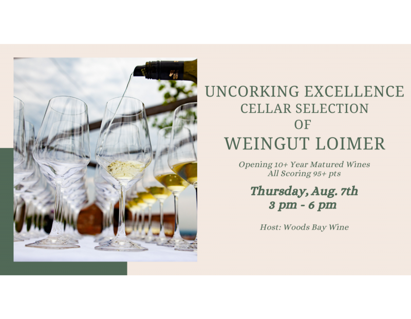 Cellar Selection Wine Event: Weingut Loimer Cellar Selection Wine Event: Weingut Loimer