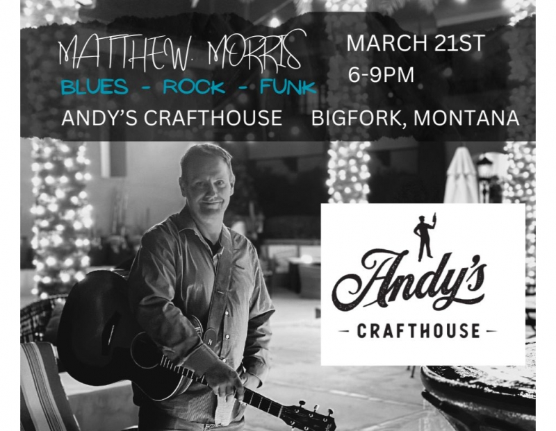 Matthew Morris Live at Andy's Crafthouse Matthew Morris Live at Andy's Crafthouse