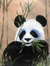 Panda, Tipsy Brush Painting Party Panda, Tipsy Brush Painting Party